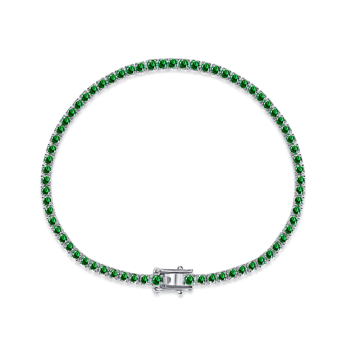 [Elitejewels]Dazzling Colorful Round Cut Daily Bracelet