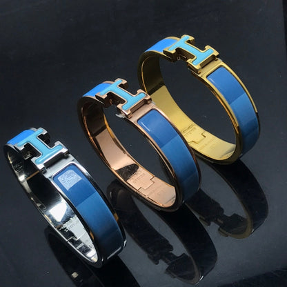 [Elitejewels]HM BRACELET BLUE RAINBOW CERAMIC