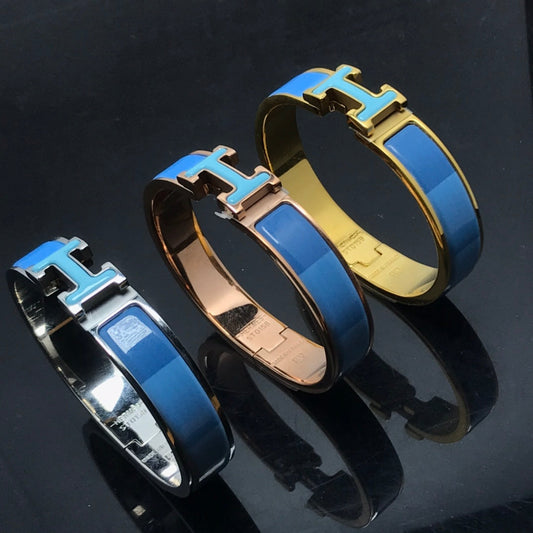 [Elitejewels]HM BRACELET BLUE RAINBOW CERAMIC