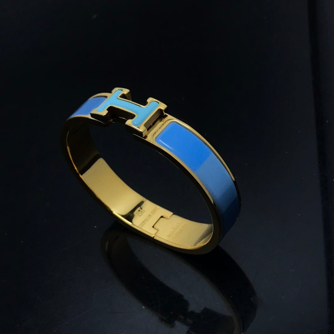 [Elitejewels]HM BRACELET BLUE RAINBOW CERAMIC