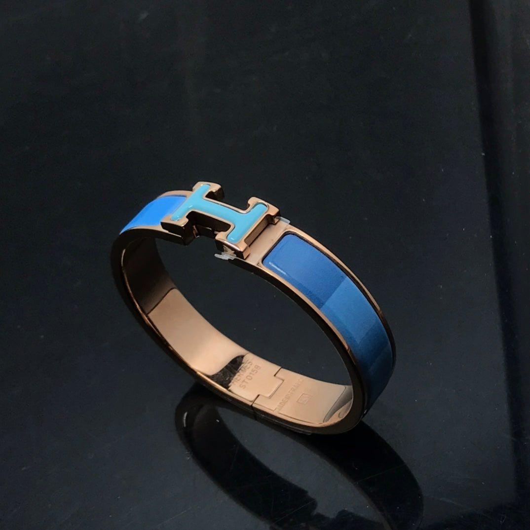 [Elitejewels]HM BRACELET BLUE RAINBOW CERAMIC