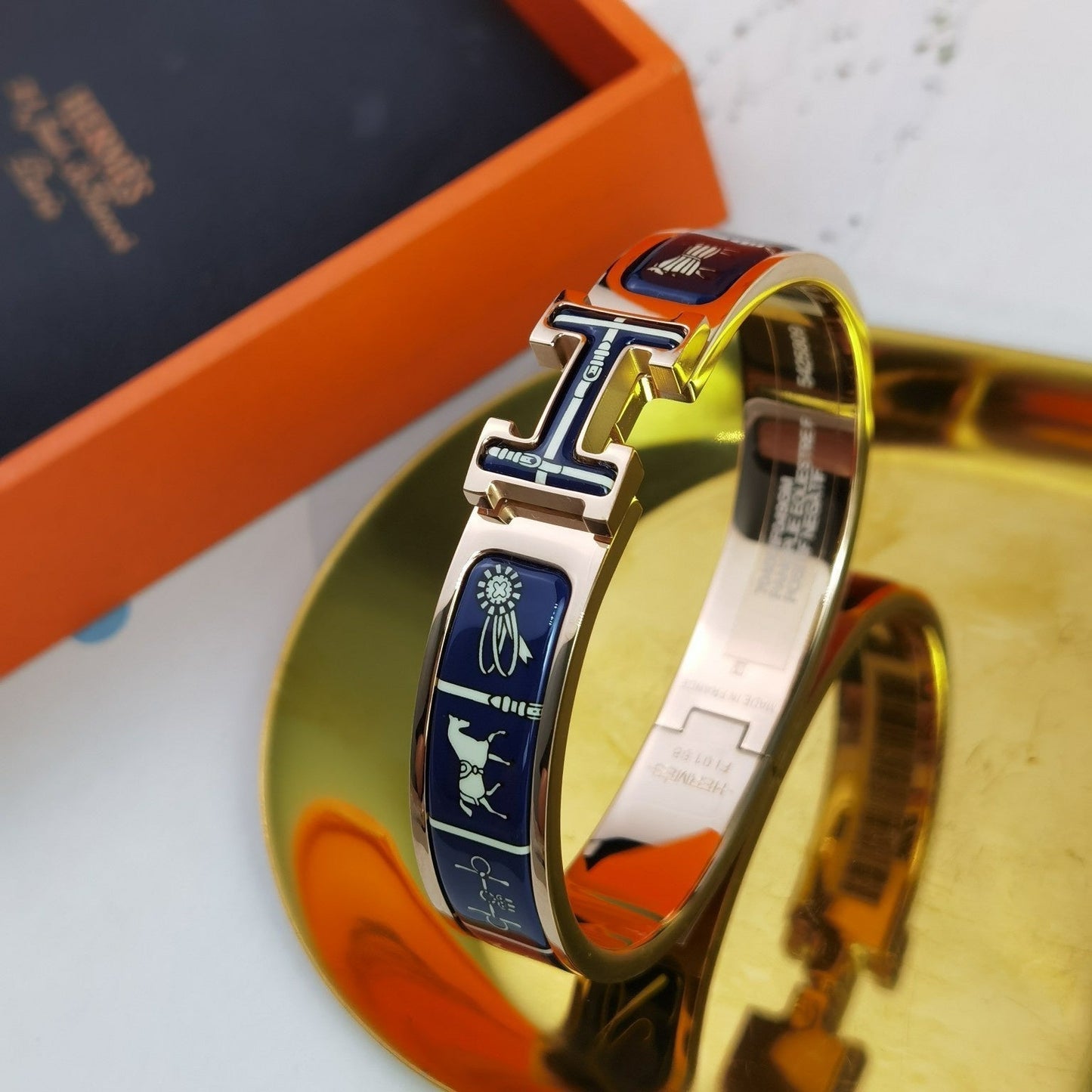 [Elitejewels]HM COUVERTURES DARK BLUE BRACELET