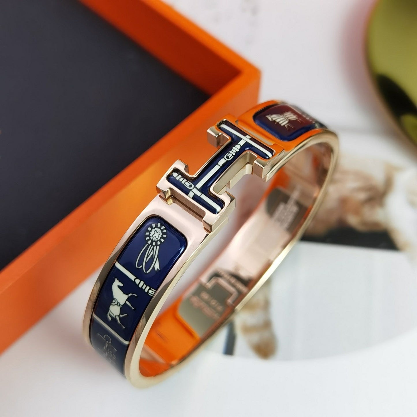 [Elitejewels]HM COUVERTURES DARK BLUE BRACELET