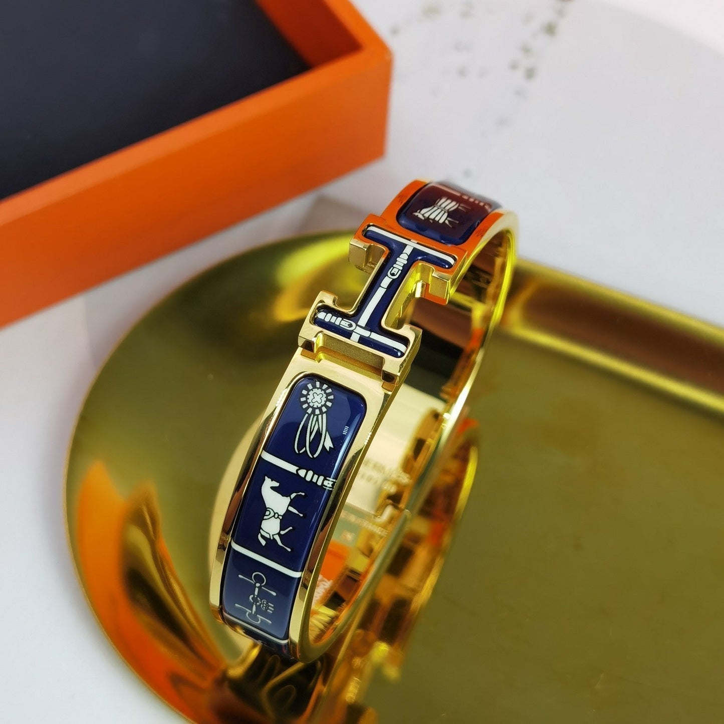 [Elitejewels]HM COUVERTURES DARK BLUE BRACELET