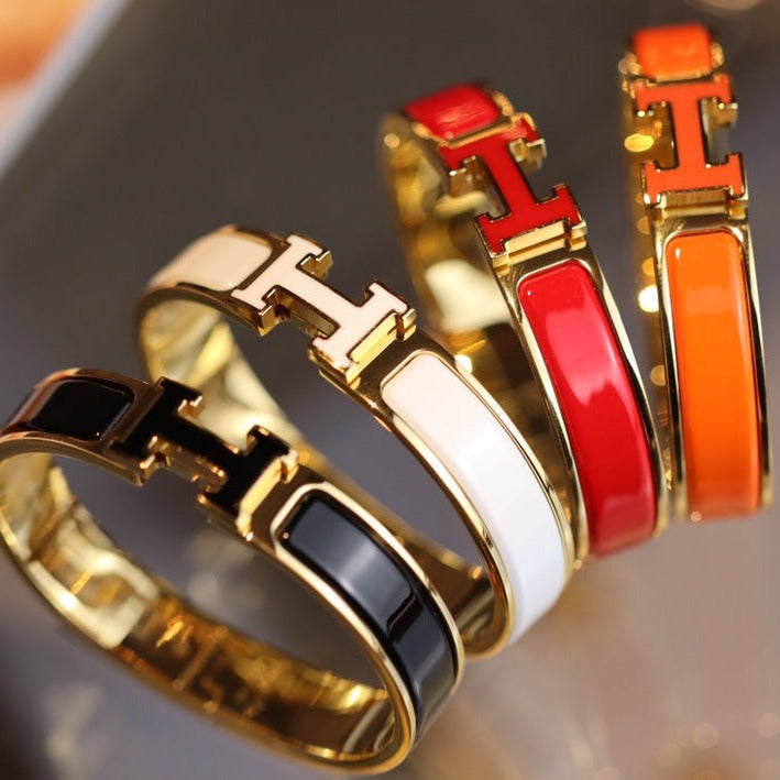 [Elitejewels]HM BRACELET 12MM GOLD