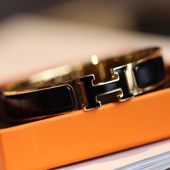 [Elitejewels]HM BRACELET 12MM GOLD