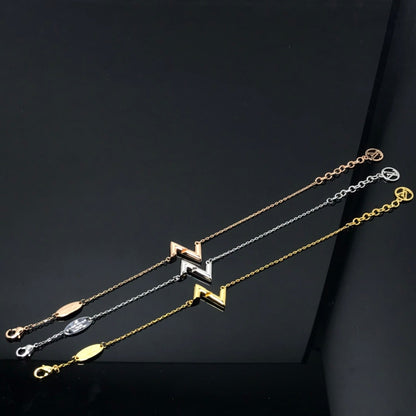 [Elitejewels]VOLT LV LOGO BRACELET