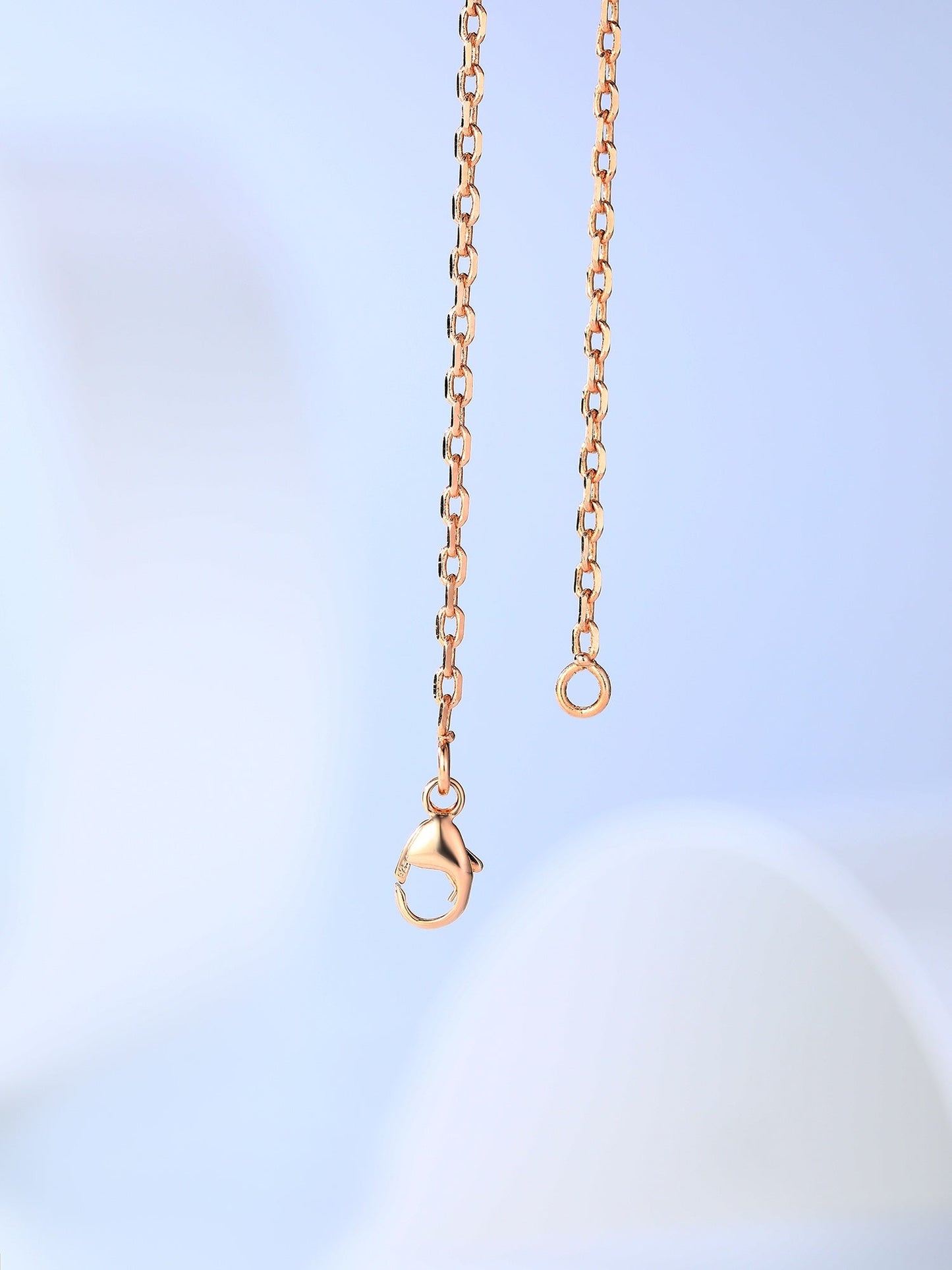 [Elitejewels]HM CAGE PINK GOLD NECKLACE