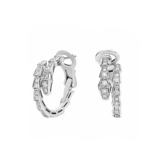 [Elitejewels]SERPENTI EARRINGS DIAMOND