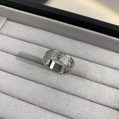 [Elitejewels]LOVE RING 5.5MM DIAMONDS PAVED