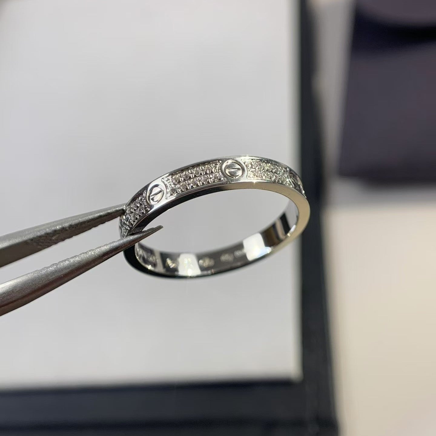 [Elitejewels]LOVE RING 2.65MM DIAMOND