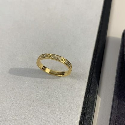 [Elitejewels]LOVE RING 2.65MM DIAMOND