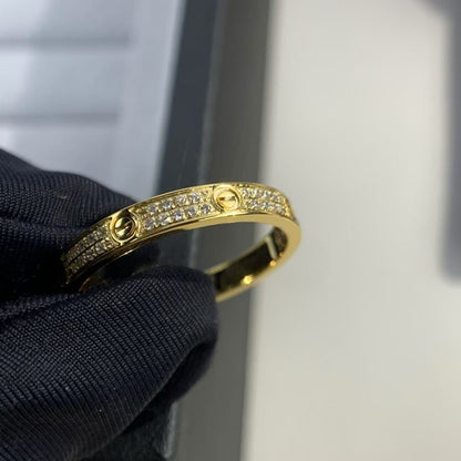 [Elitejewels]LOVE RING 2.65MM DIAMOND