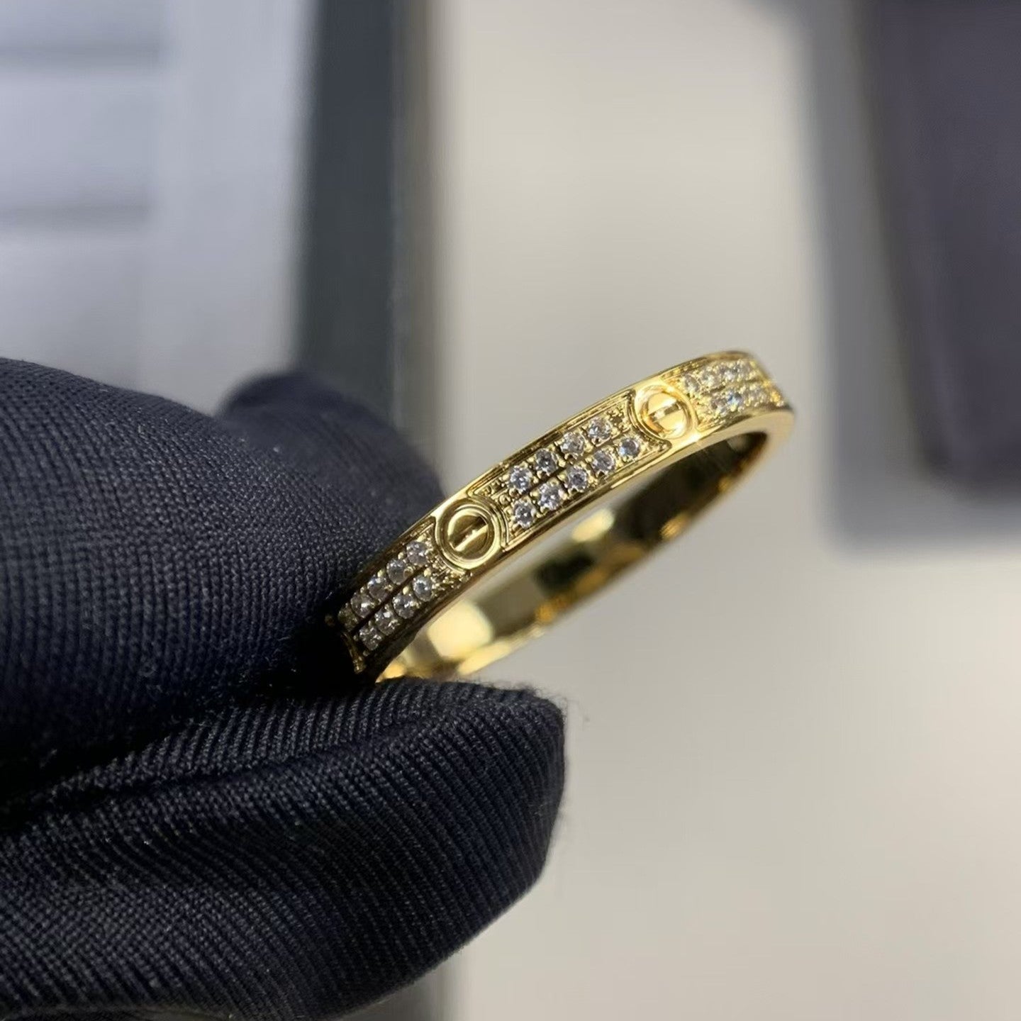 [Elitejewels]LOVE RING 2.65MM DIAMOND