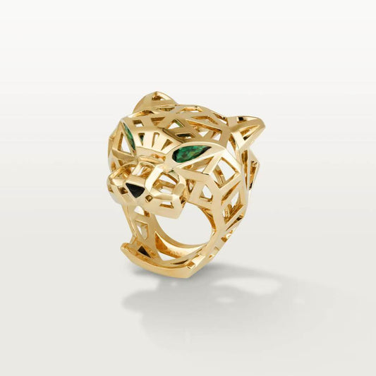 [Elitejewels]HOLLOW LEOPARD HEAD RING