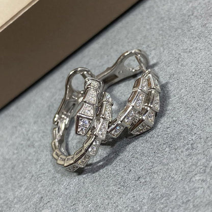 [Elitejewels]SERPENTI EARRINGS DIAMOND