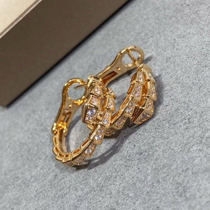 [Elitejewels]SERPENTI EARRINGS DIAMOND