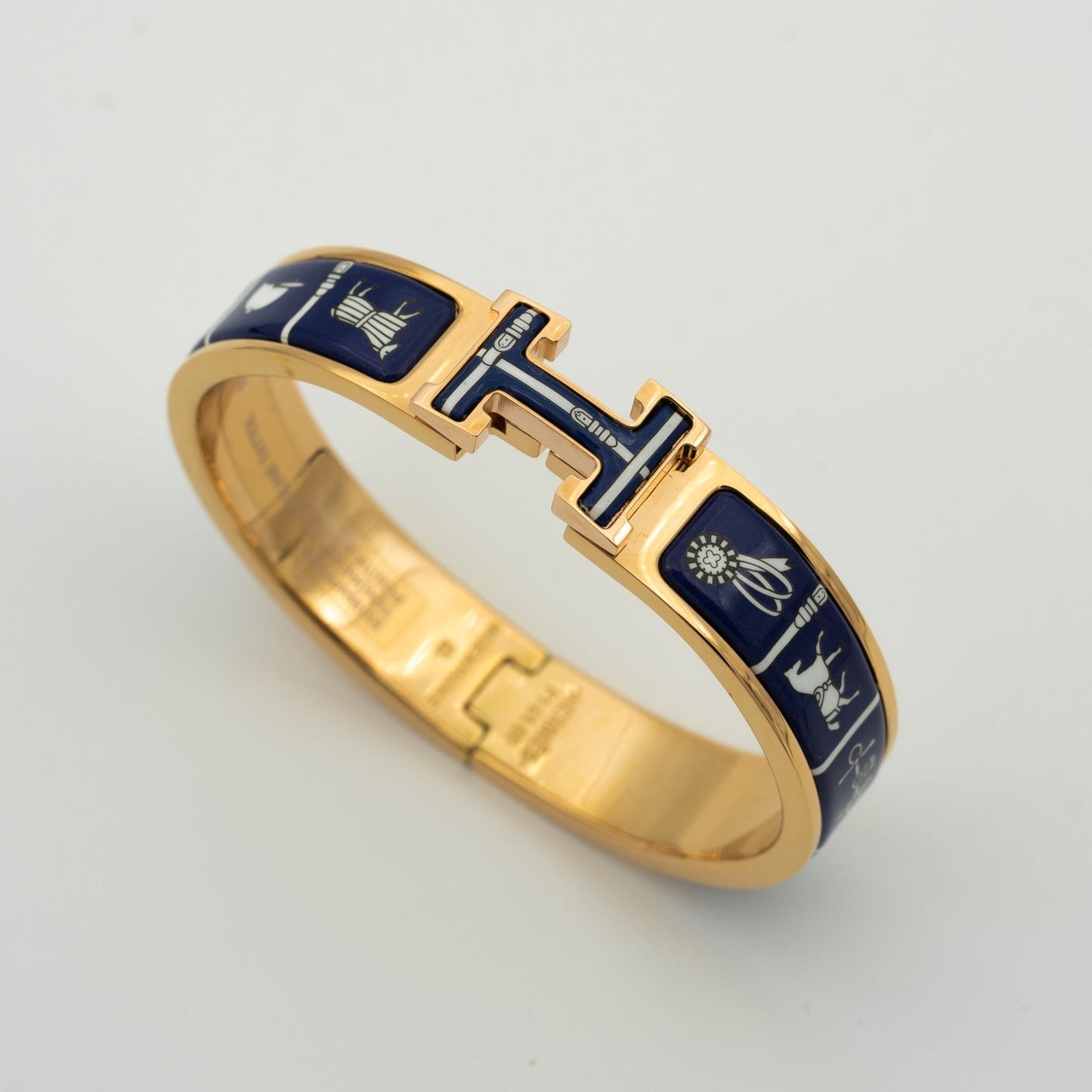 [Elitejewels]HM BRACELET BLUE CERAMIC