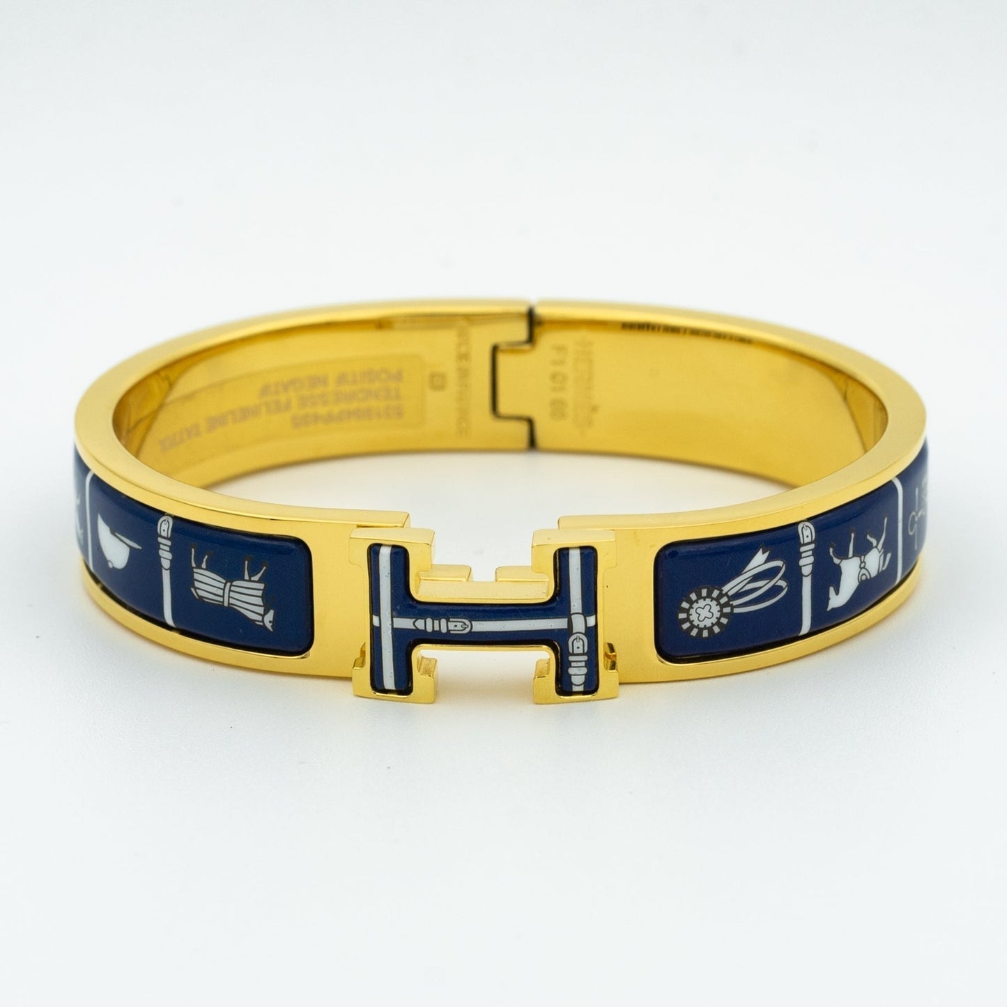 [Elitejewels]HM BRACELET BLUE CERAMIC