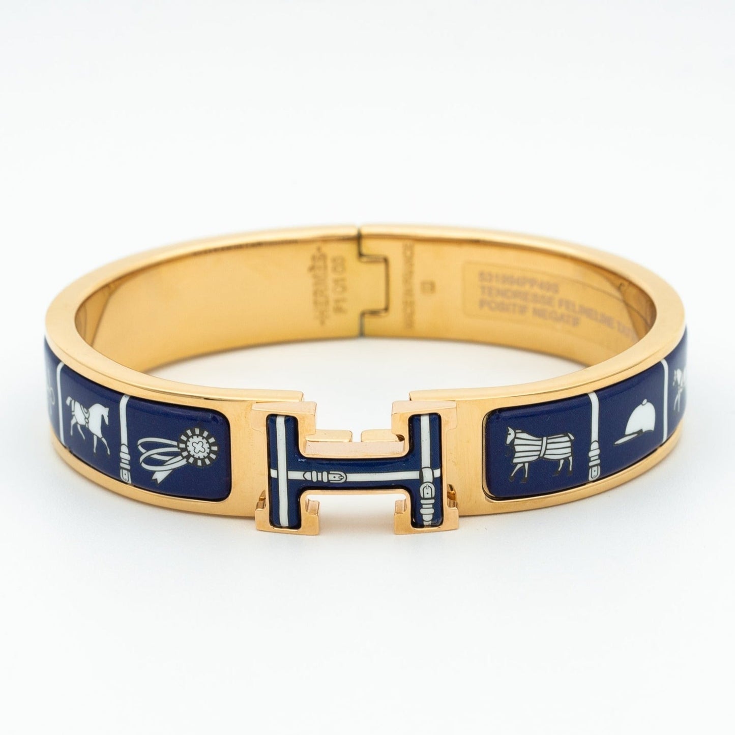 [Elitejewels]HM BRACELET BLUE CERAMIC