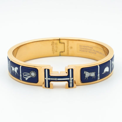[Elitejewels]HM BRACELET BLUE CERAMIC