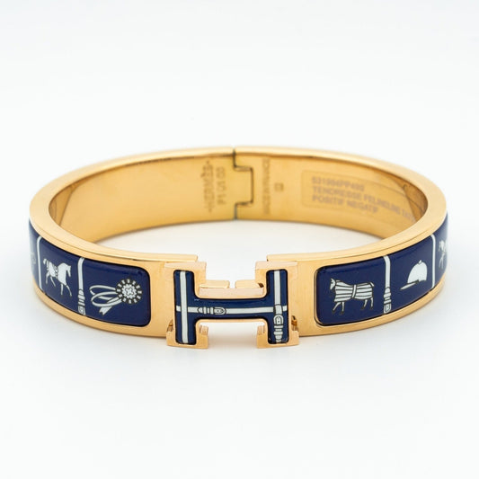[Elitejewels]HM BRACELET BLUE CERAMIC