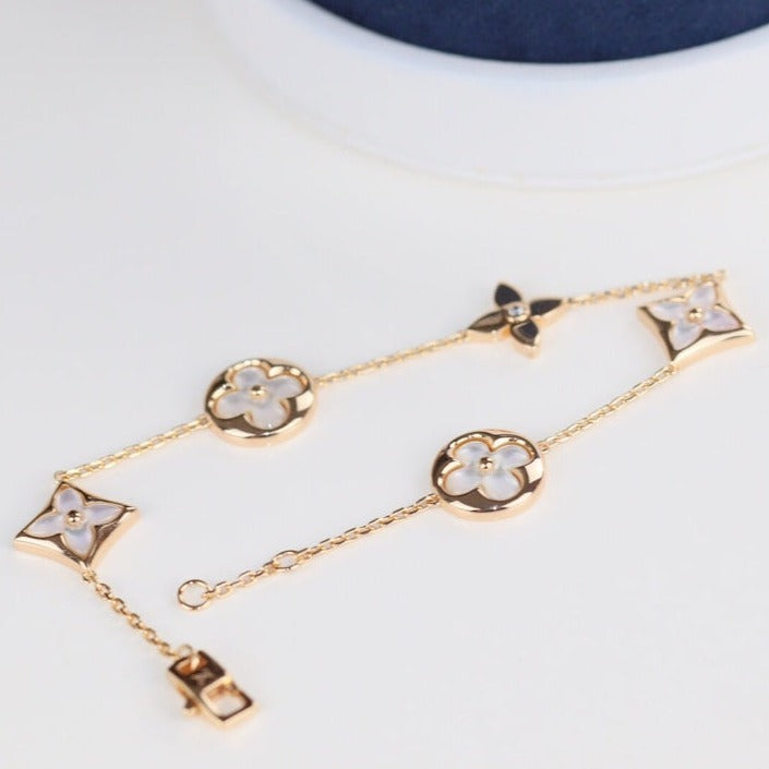 [Elitejewels]LV LEAF CLOVER BRACELET