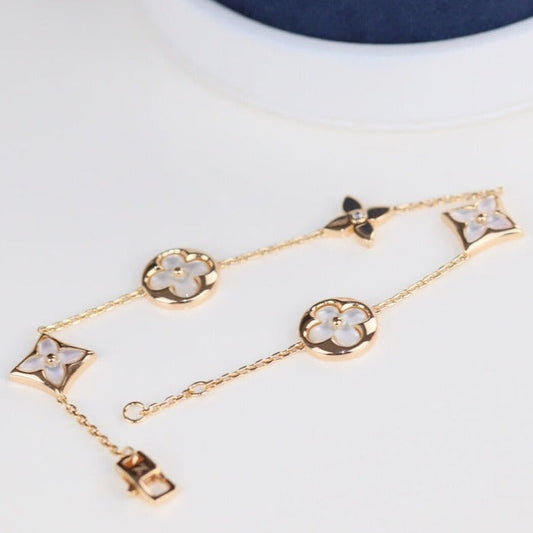 [Elitejewels]LV LEAF CLOVER BRACELET