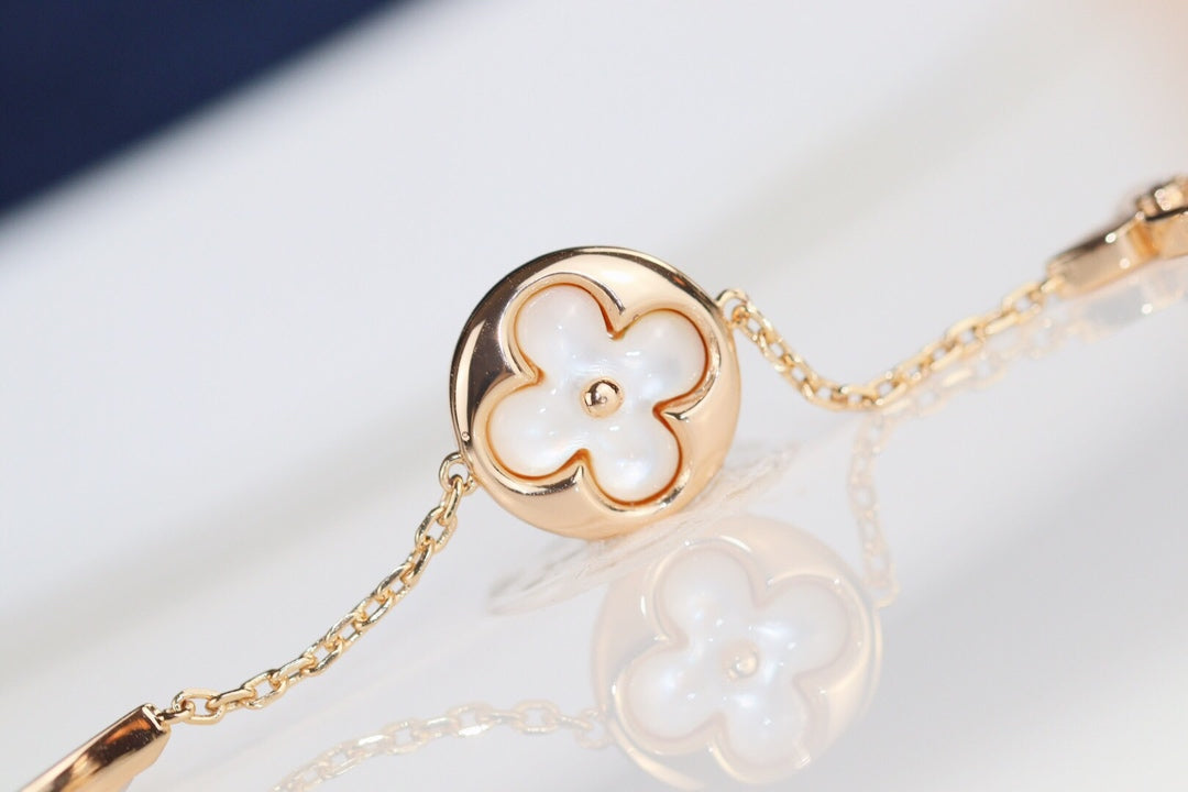 [Elitejewels]LV LEAF CLOVER BRACELET