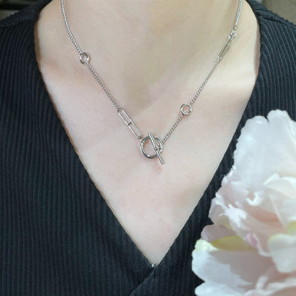 [Elitejewels]HM STERLING SILVER CHAINE D'ANCRE HEART