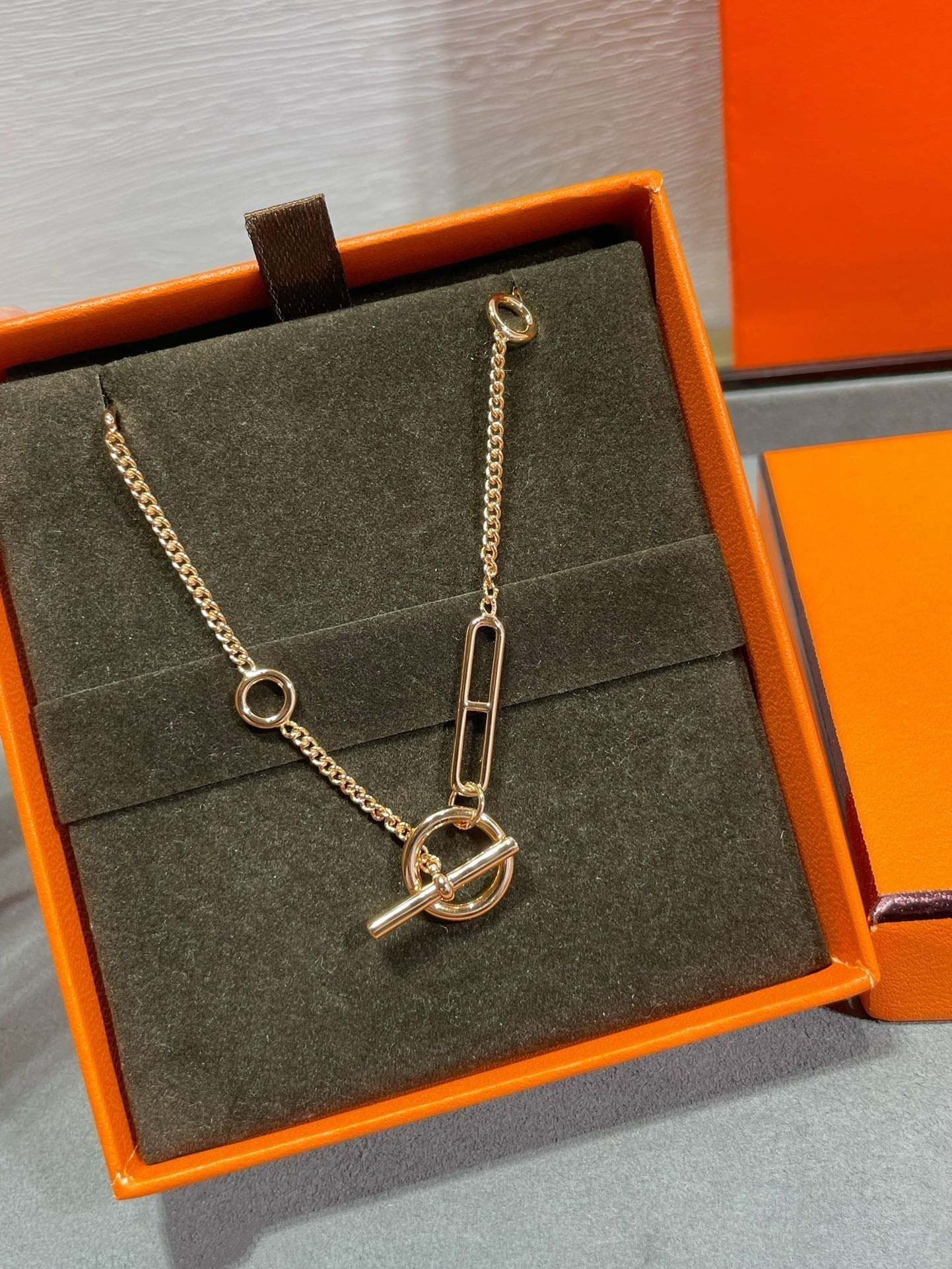 [Elitejewels]HM STERLING SILVER CHAINE D'ANCRE HEART
