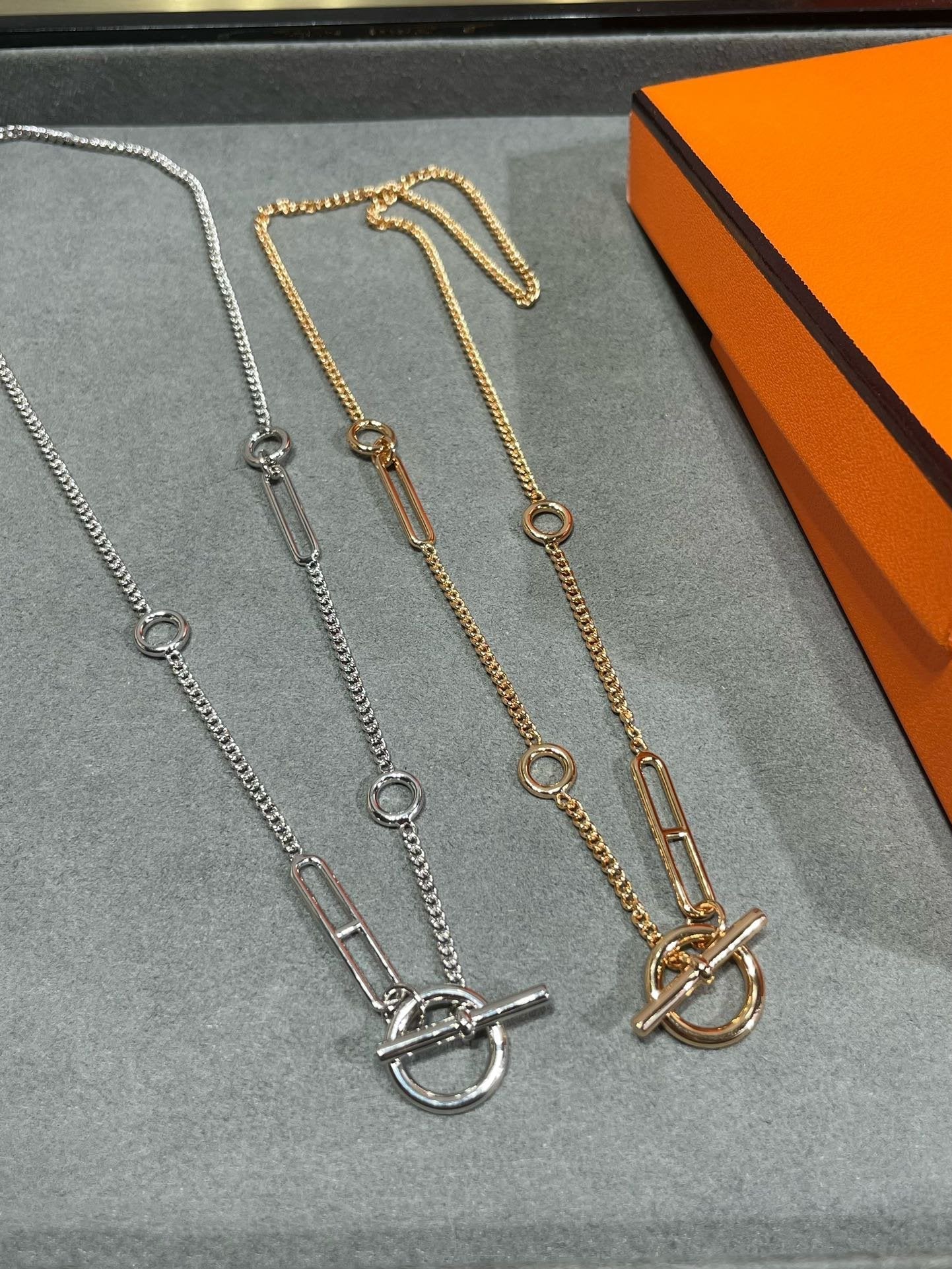 [Elitejewels]HM STERLING SILVER CHAINE D'ANCRE HEART