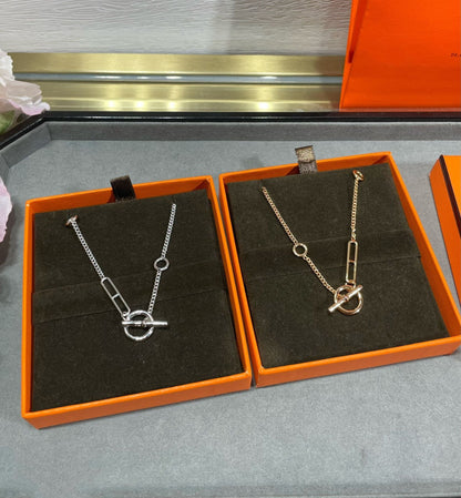 [Elitejewels]HM STERLING SILVER CHAINE D'ANCRE HEART