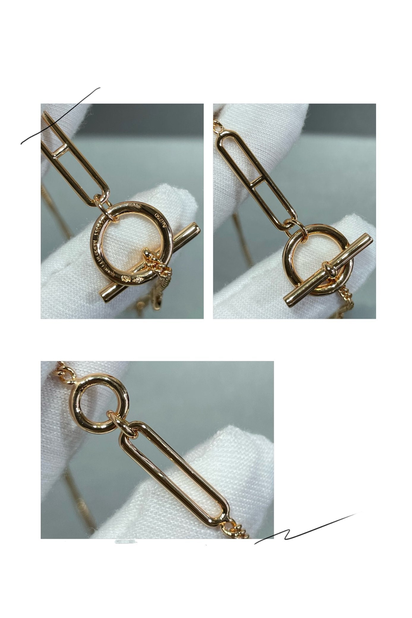 [Elitejewels]HM STERLING SILVER CHAINE D'ANCRE HEART