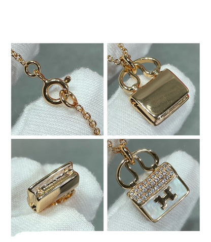 [Elitejewels]HM CIRCE MOISSANITE PENDANT NECKLACE GOLD