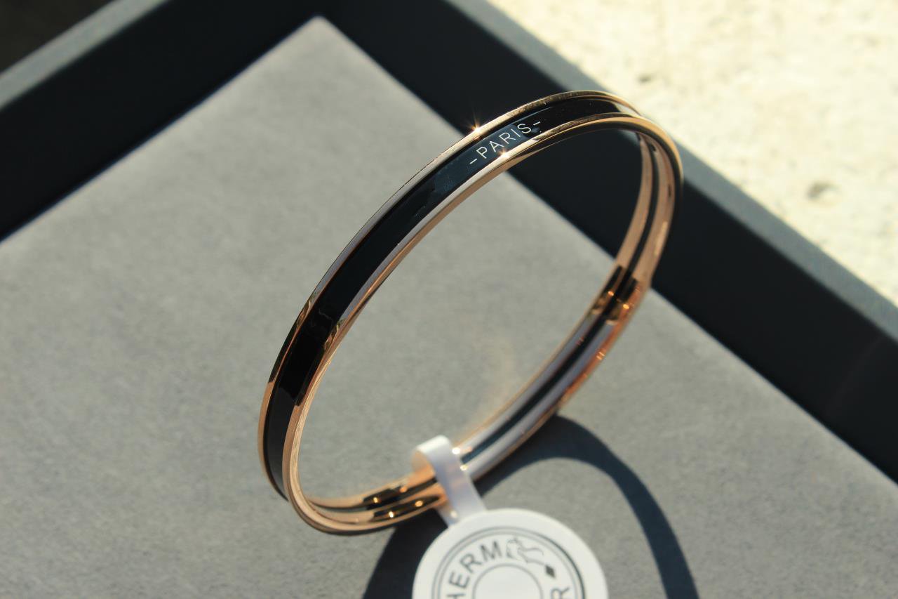 [Elitejewels]HM UNI BANGLE BAG PING GOLD