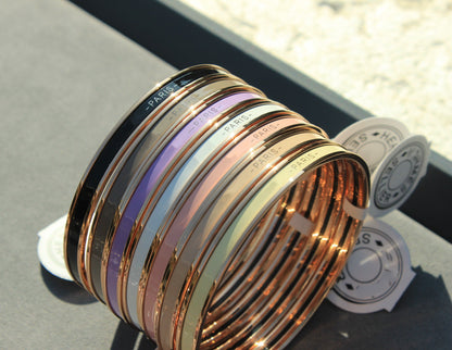 [Elitejewels]HM UNI BANGLE BAG PING GOLD