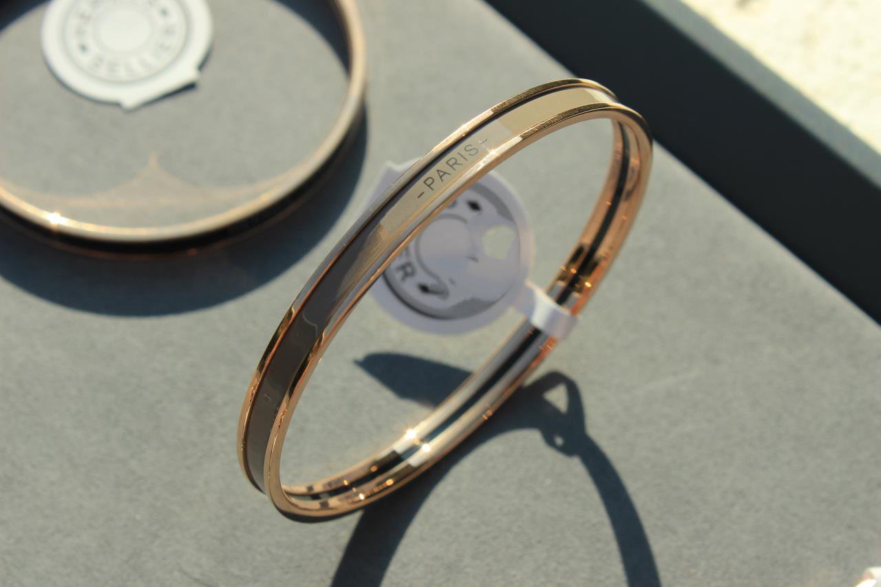 [Elitejewels]HM UNI BANGLE BAG PING GOLD