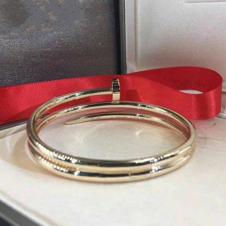[Elitejewels]JUSTE BRACELET 3.5MM DOUBLE ROW GOLD