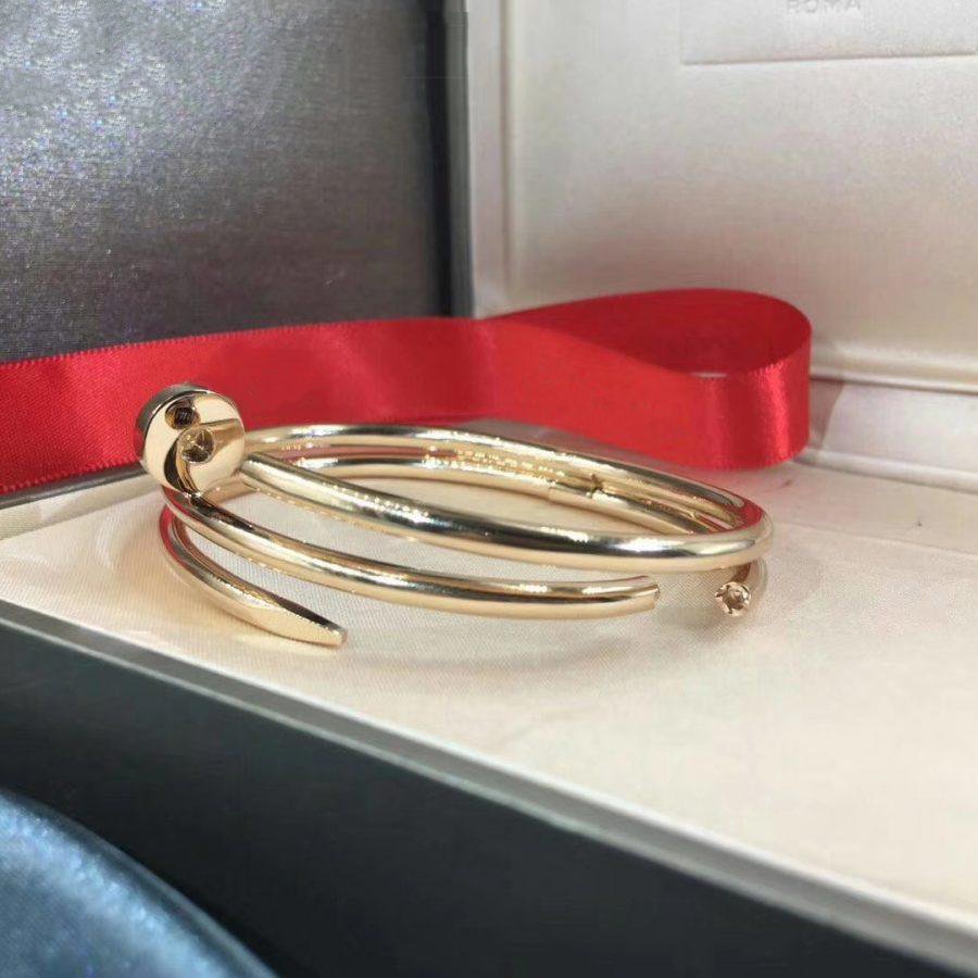 [Elitejewels]JUSTE BRACELET 3.5MM DOUBLE ROW GOLD