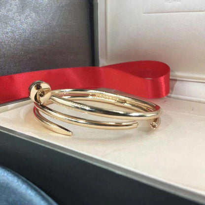 [Elitejewels]JUSTE BRACELET 3.5MM DOUBLE ROW GOLD