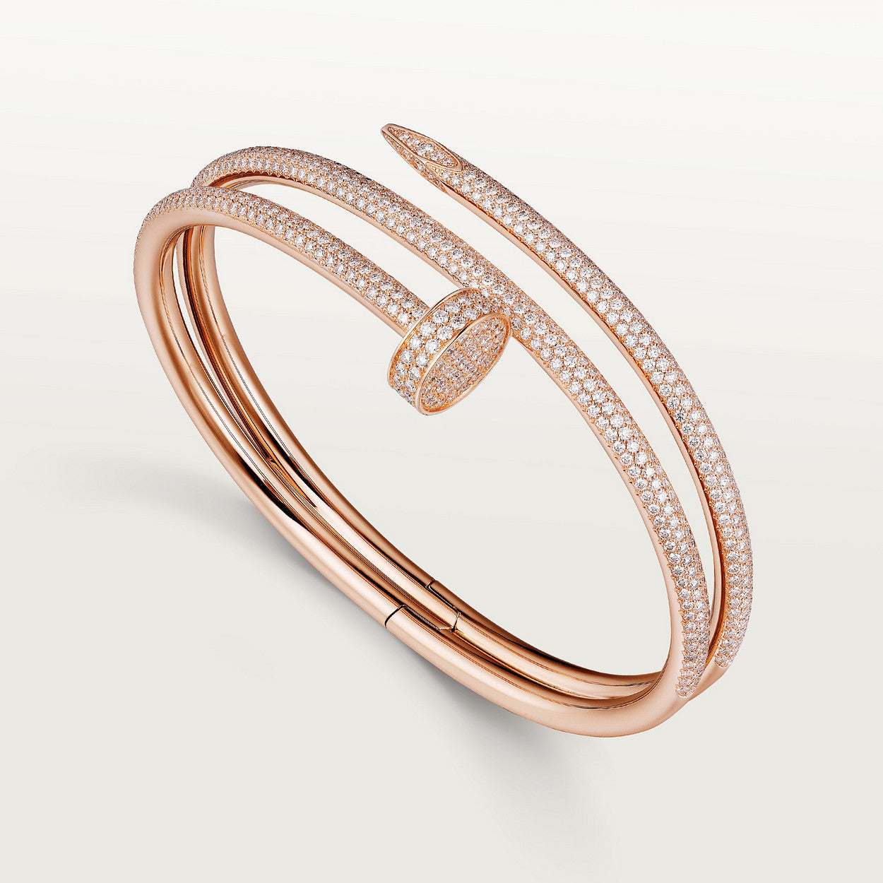 [Elitejewels]JUSTE BRACELET 3.5MM DOUBLE ROWS DIAMOND