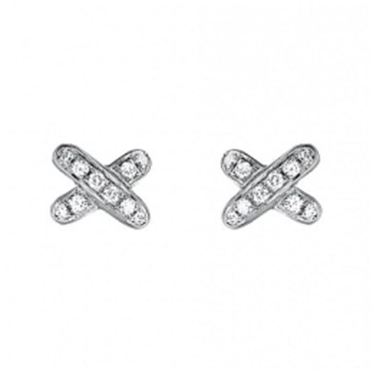 [Elitejewels]JEUX DE DIAMOND EARRINGS