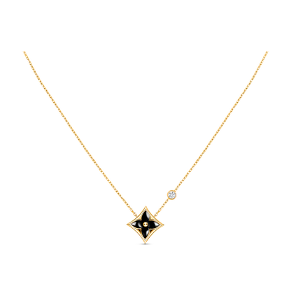 [Elitejewels]STAR BLACK MOP NECKLACE
