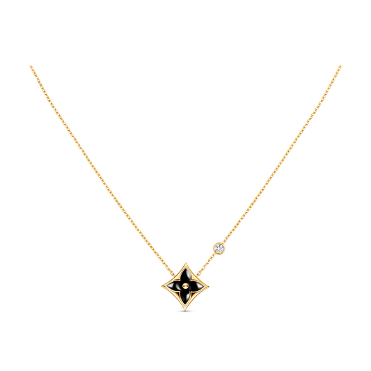 [Elitejewels]STAR BLACK MOP NECKLACE