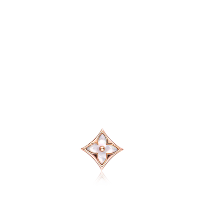 [Elitejewels]STAR MOP PINK GOLD EARRINGS